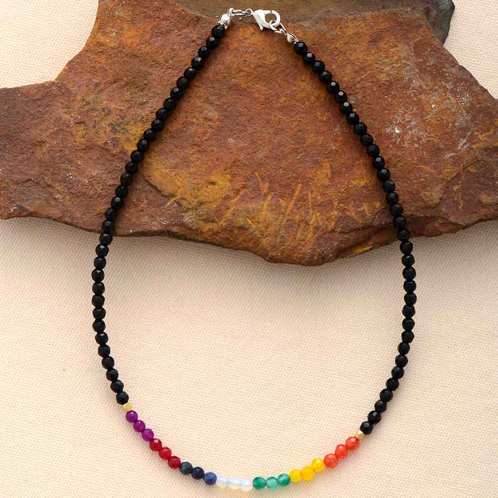 7 Chakra Halskette Choker