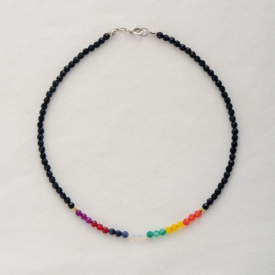 7 Chakra Halskette Choker