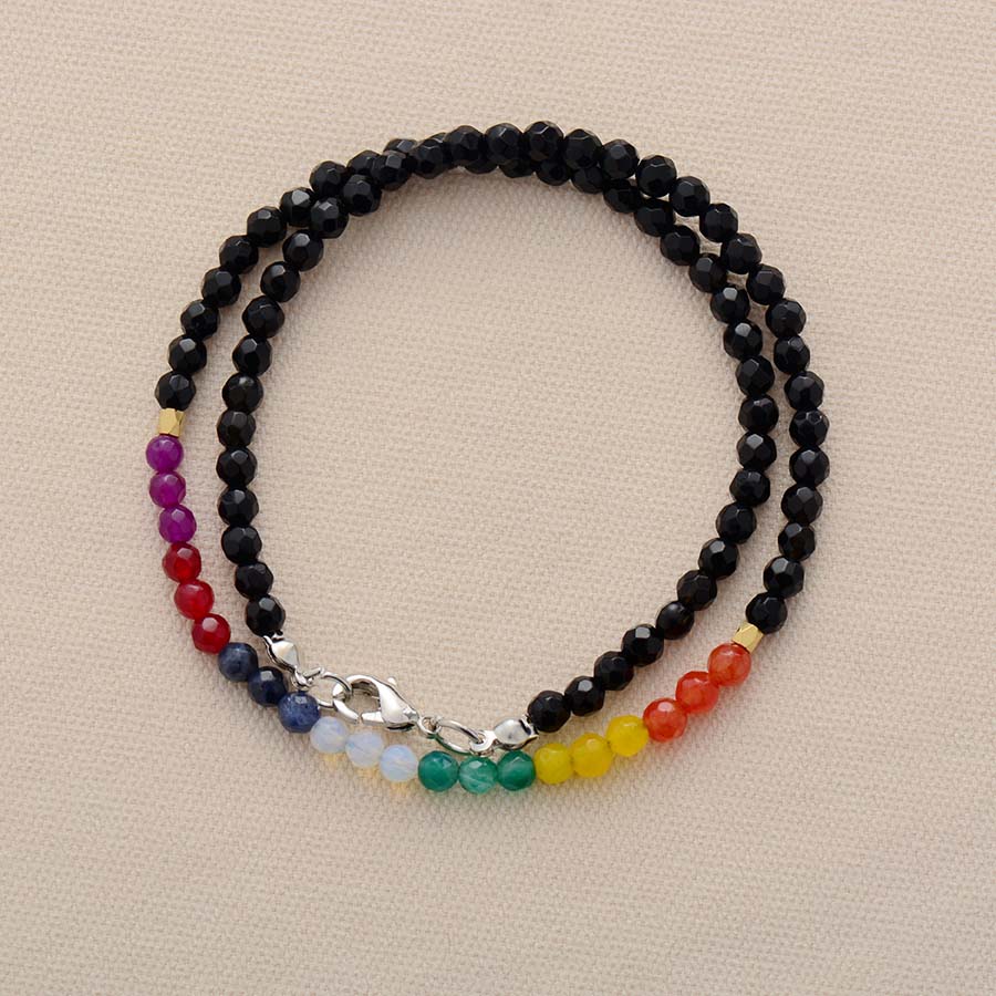 7 Chakra Halskette Choker