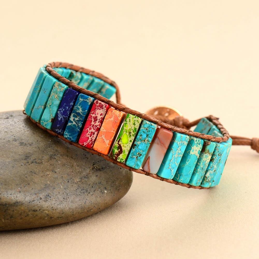 7 Farben Chakra-Armband