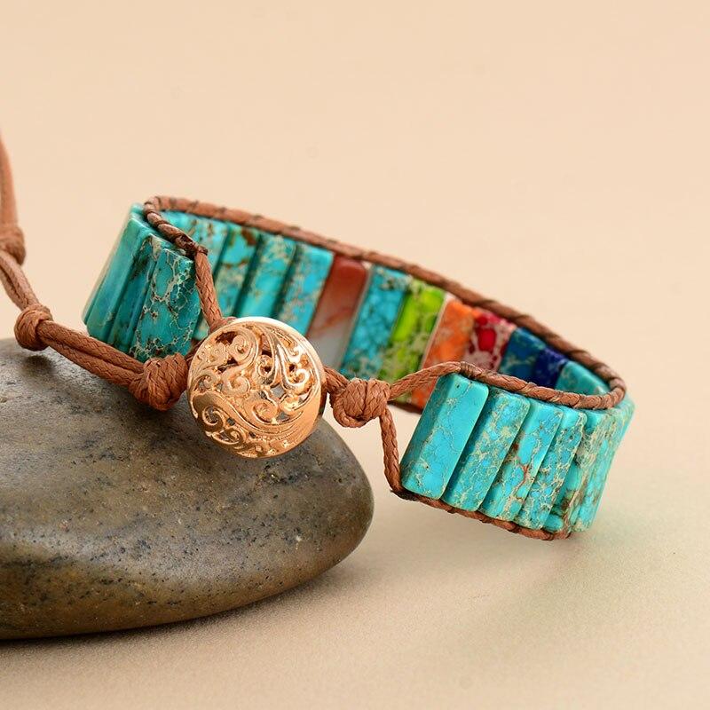 7 Farben Chakra-Armband
