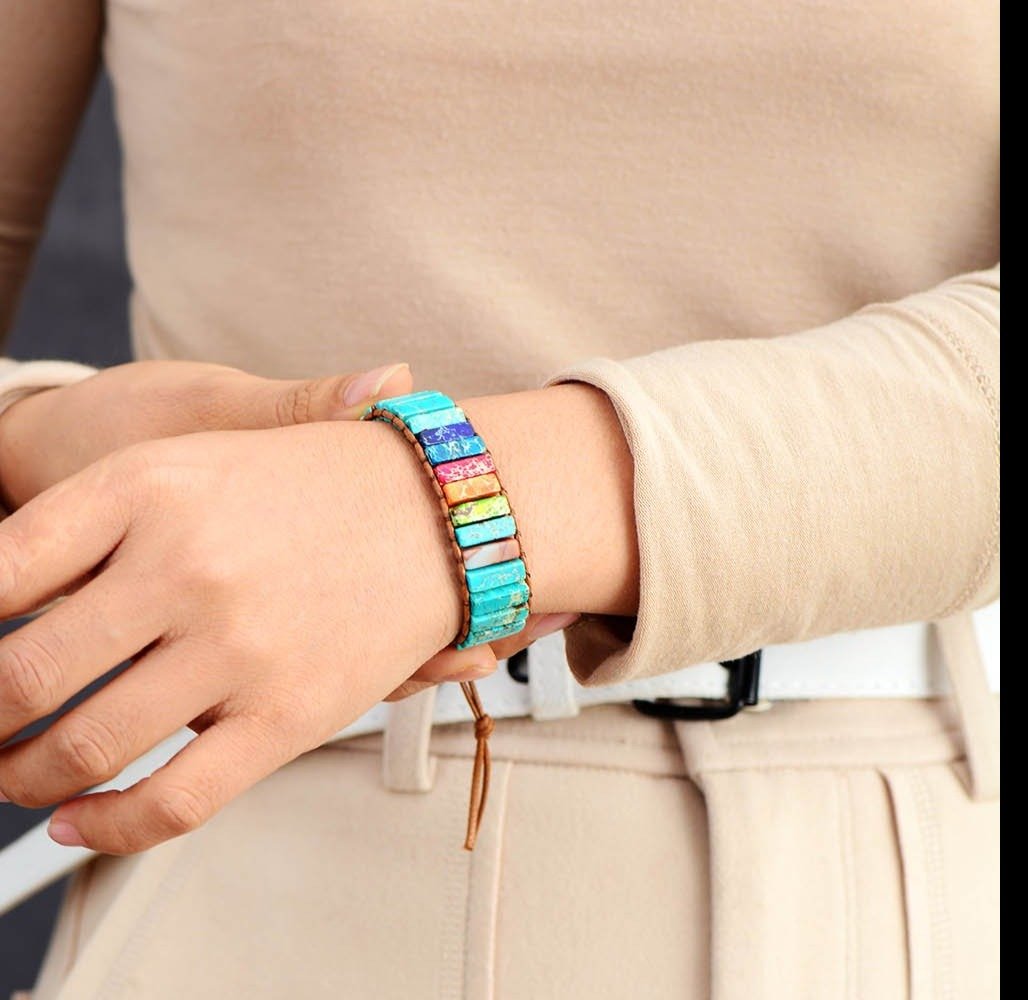 7 Farben Chakra-Armband