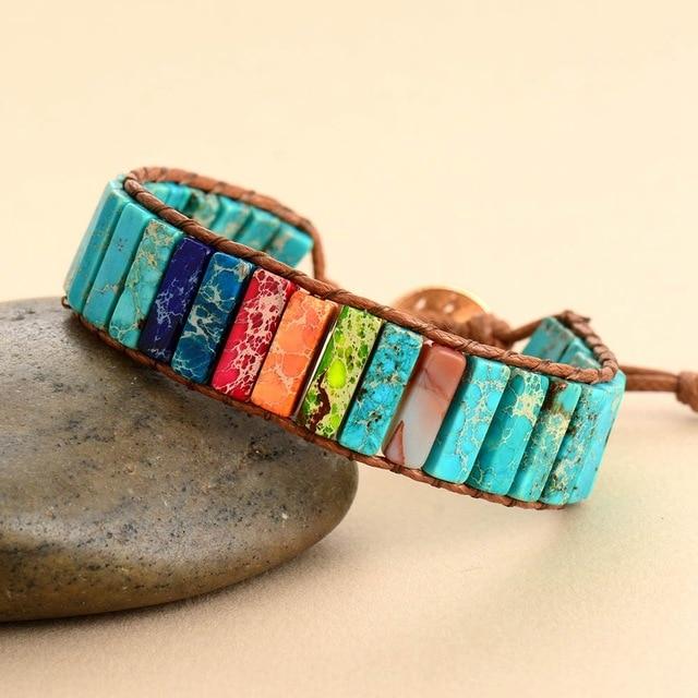 7 Farben Chakra-Armband