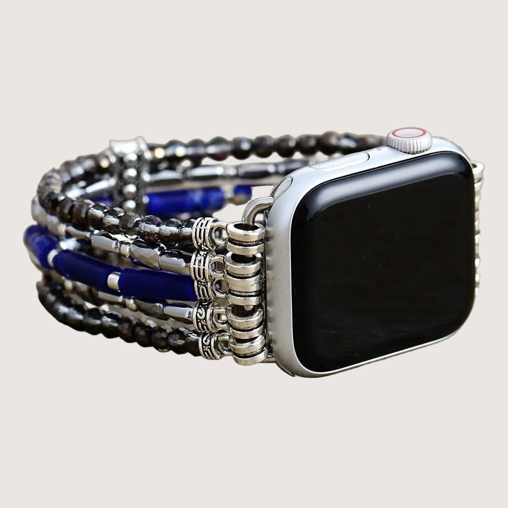 Blauer Himmel Perlen Apple Uhr Band