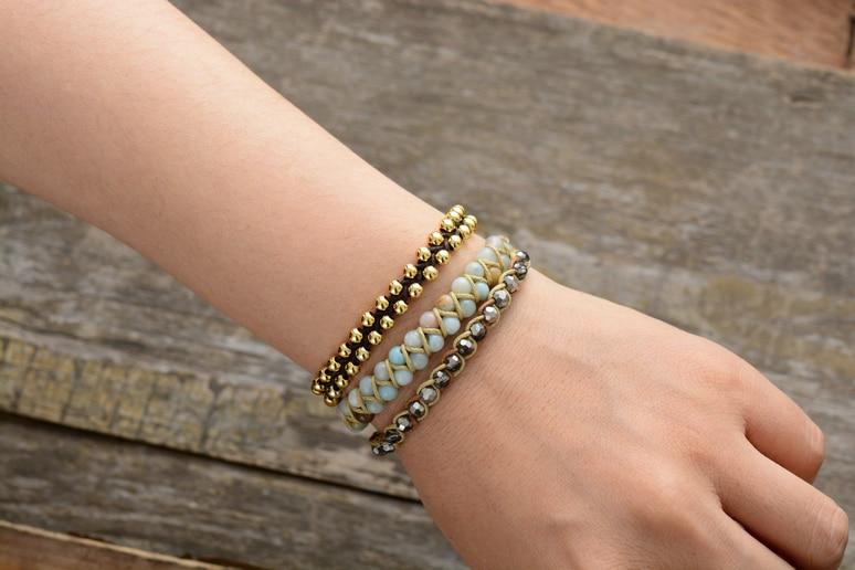 Beruhigendes Doppel-Wickel-Armband