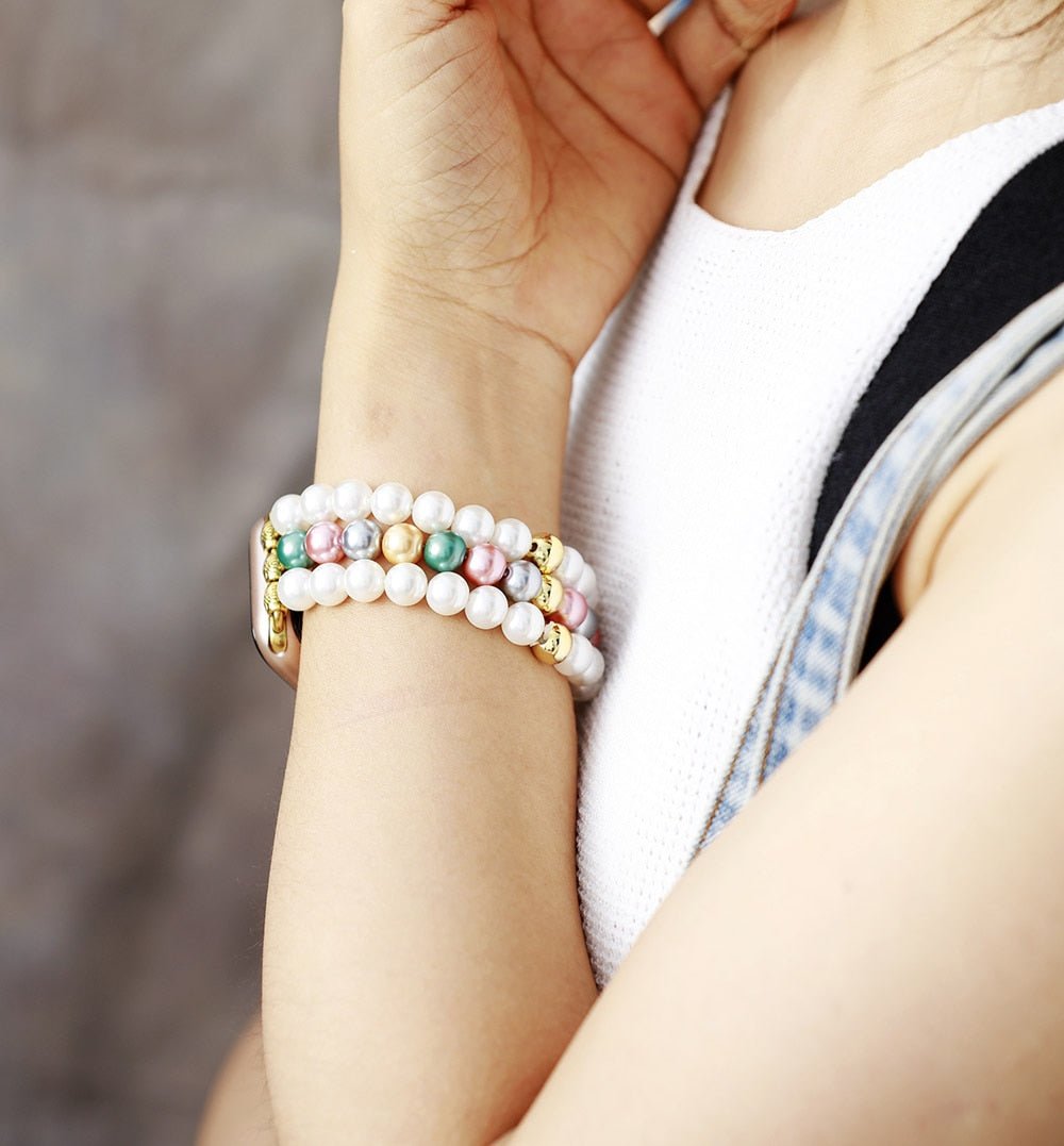 Apple Watch Perlenarmband