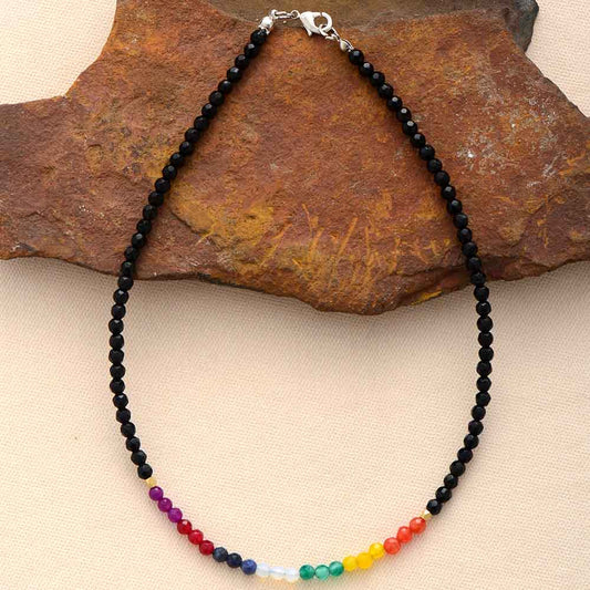 7 Chakra Halskette Choker