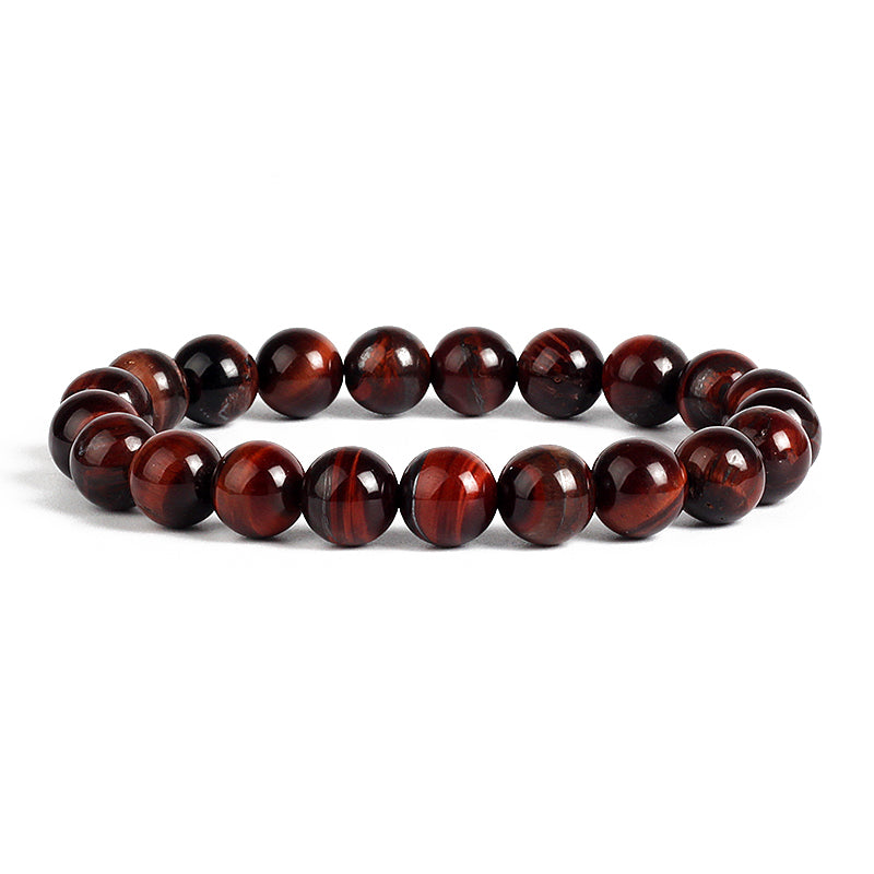 Beleuchtung Rotes Tigerauge Naturstein Energie-Armband