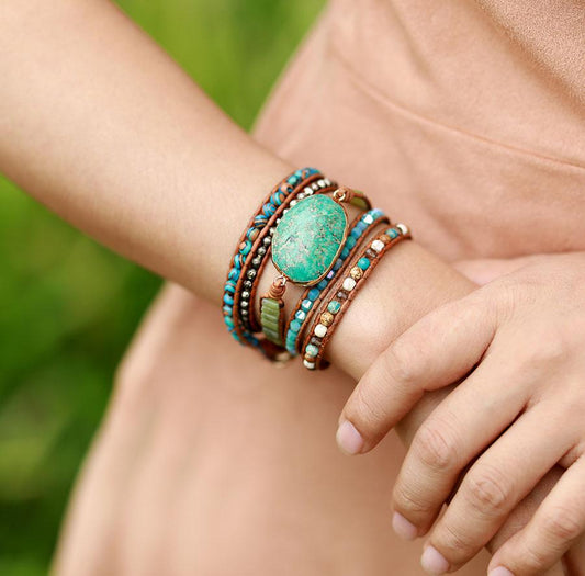 Göttliche Göttin Wickelarmband