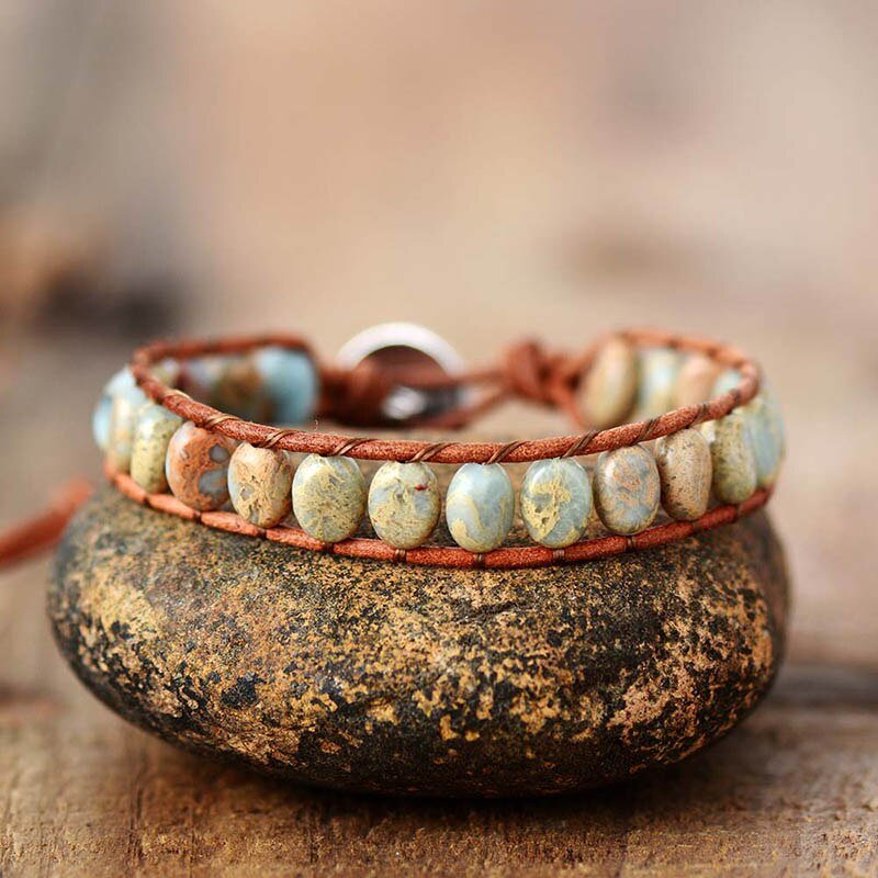 Baum des Lebens Freundschaft Perlenarmband